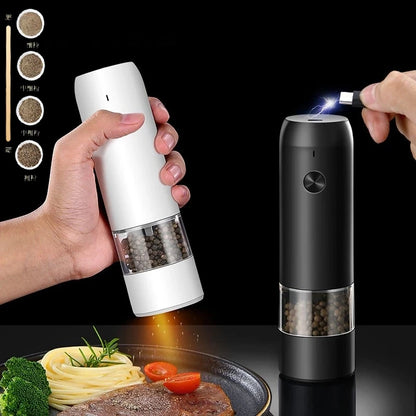 Electric Automatic Salt and Pepper Grinder Rechargeable