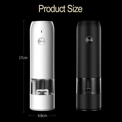 Electric Automatic Salt and Pepper Grinder Rechargeable