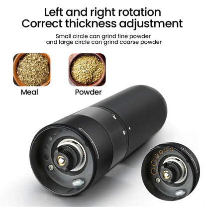 Electric Automatic Salt and Pepper Grinder Rechargeable